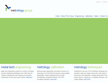 Tablet Screenshot of metrologygroup.co.nz